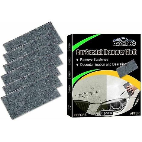 Lot de chiffons Nano Sparkle Cloth pour réparer les rayures de voiture, chiffon Nano Magic Cloth pour voiture neuf (1/4)