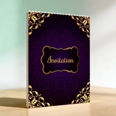 Cadre photo anniversaire en blocs à faire soi‑même, cadeau pour adultes (1/5)