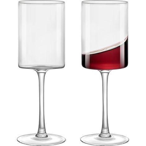 Lot de 2 Verres à Vin Rouge 46 cl en Cristal