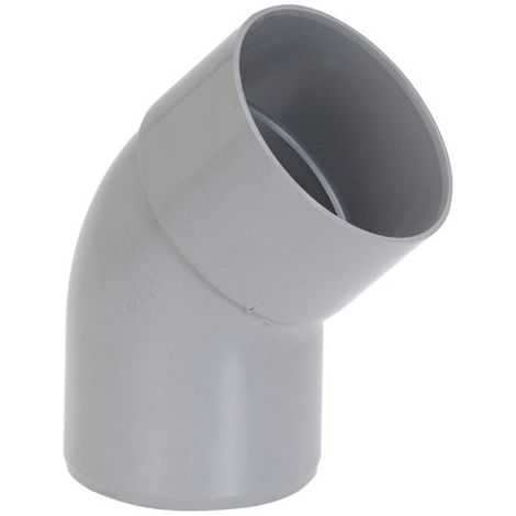 Gomito in PVC Mf D.100 45d - Girpi