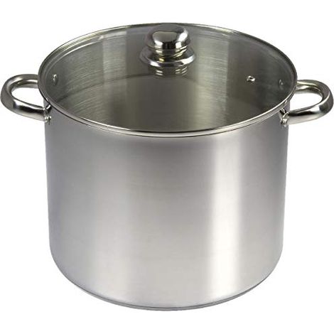 BAUMALU Traiteur inox + couvercle verre - 28 cm (1/4)