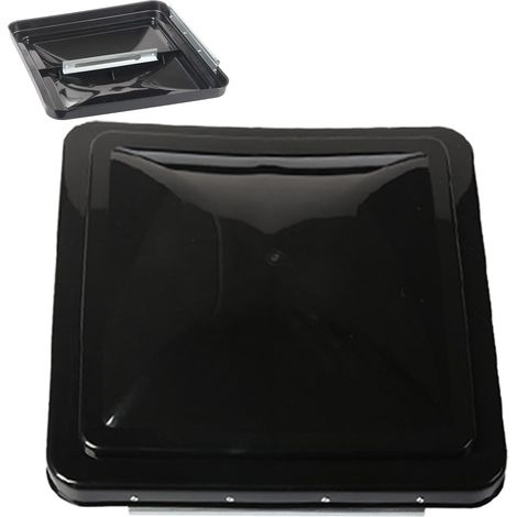 Aération de Toit pour remorque Cargo  Hotte de Ventilation pour Van  35,6 cm - Étanche - pour l'été et l'hiver - Remorque de Camping-Car, Voyage, Camping-Car, Van - Camping (1/5)