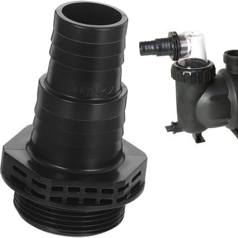 Raccord fileté de rechange 32/38 mm, pièces de rechange pour pompe de piscine, pour système de filtre à sable, pompe de filtre à sable, pompes filtrantes compatibles avec SPS100, SPS75, SPS50, SPS25 (1/5)