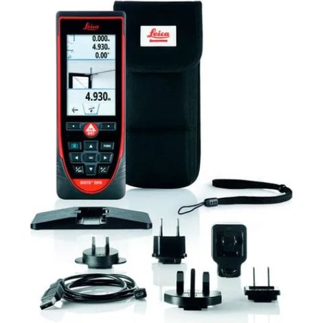 Leica Geosystems – Télémètre laser DISTO S 910 – Portée 300 m – Mesure de volume et de surface – Résistant à l'eau et à la poussière – Bluetooth intégré (1/5)