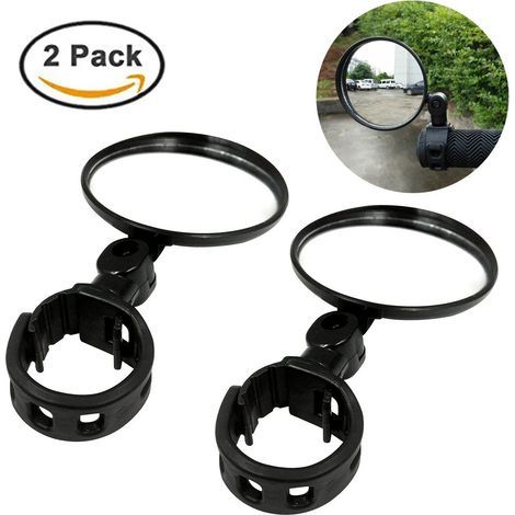 Universeller Fahrradspiegel, Set mit 2 um 360 Grad drehbaren Spiegeln für Fahrräder und Mountainbikes (1/5)