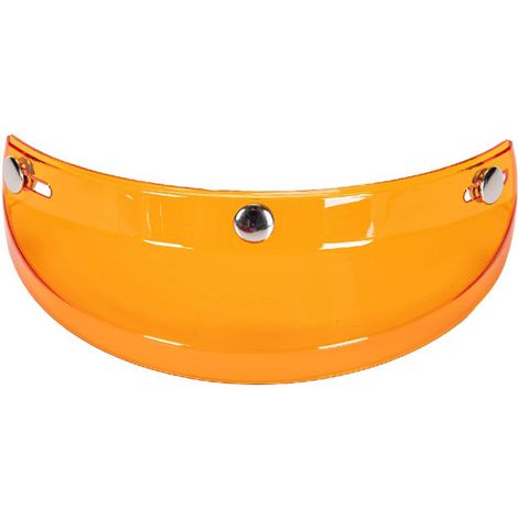 Visière universelle pour moto, 3 boutons-pression, rabattable, casque ouvert, vent (1/5)