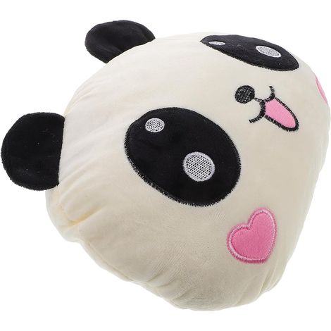 Oreiller Appui-tête Voiture Panda Doux Petit, Coussin Cervical en Coton PP avec Bande Élastique, Adapté pour Adulte Conducteur, Usage Voiture Bureau Canapé, Offrant Soutien Nuque Confortable (1/5)