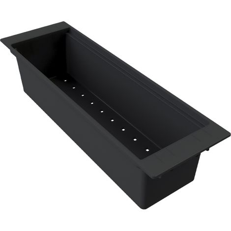 Elleci AVP035BK Abtropfsieb Schwarz