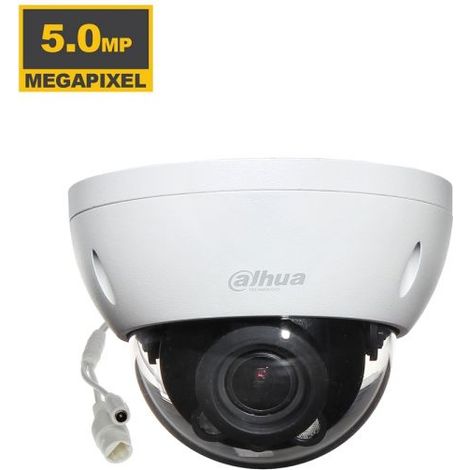 Dahua telecamera Dome IP 5Mp Antivandalo IR 40M - IPC-HDBW2531R-ZS-S2 (2.7-13.5mm) S