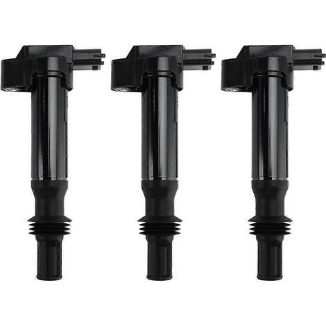 Lot de 3 bobines d'allumage compatibles avec Citroën C3/DS3 et Peugeot 108/2008/208, remplace la référence 9671214580. (1/5)