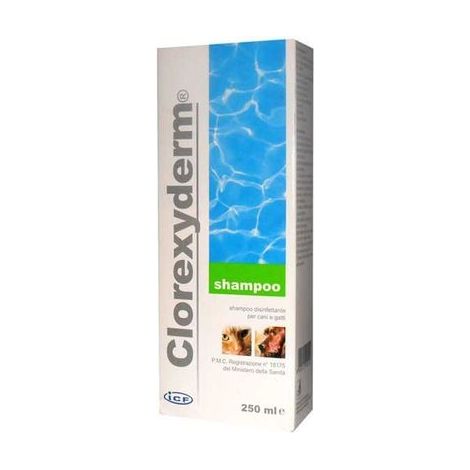 ICF Dog&Cat Clorexyderm Shampoo - Confezione 250 ml -