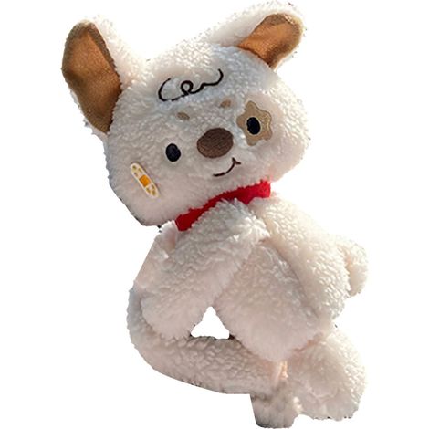 Suspendu pochette casque peluche longue bras, sac pièces mignon jouet doudou suspendable, rangement écouteurs type 4. (1/5)