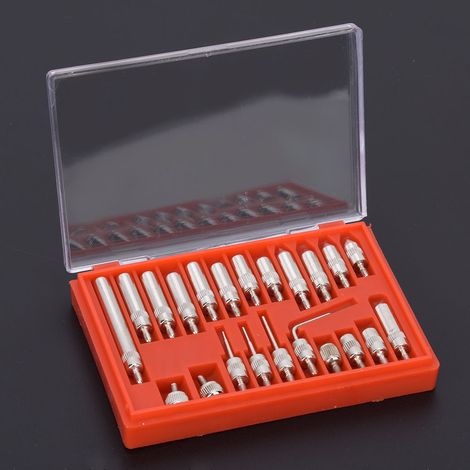 22-teiliges Set scharfer Messspitzen für Messuhren, inklusive Etui (1/5)
