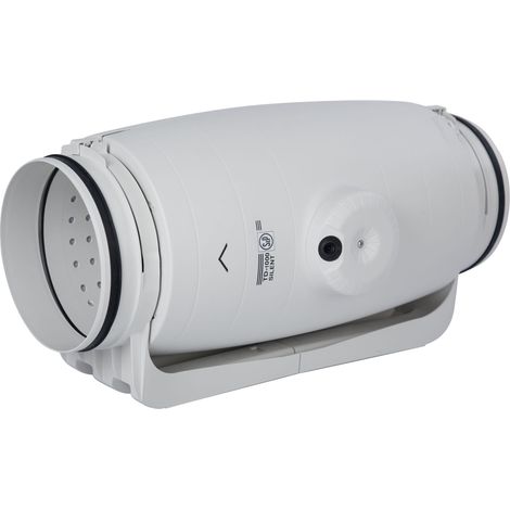 Ventilateur de conduit ultra-silencieux, 485/1000 m3/h, 2 vitesses, D 200 mm S&P (UNELVENT) 250022