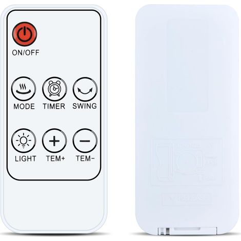 Télécommande de rechange pour radiateur de chauffage électrique I-C-011 (1/4)