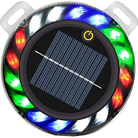 Générique Feux Clignotants Solaires Feu LED À Signal Magnétique (1/5)