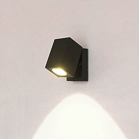 Wandbeleuchtung Innen-/Außenwandleuchte LED-Wandlampe, 5 W GU10 Moderne wasserdichte IP65-Aluminiumleuchte für den Innen-/Außenkorridor Öffentlicher Dienst Gartengarage (Licht (1/5)