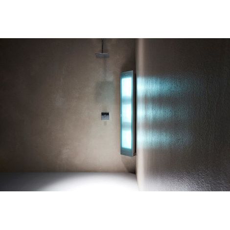 Lampada abbronzante e infrarossi naturale Solarium Grigio Sunshower Combi 80032