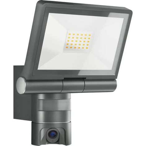 [GEBRAUCHT] B-Ware Steinel Led Außenstrahler Flutlichtstrahler Kamera Bewegungsmelder Anthrazit