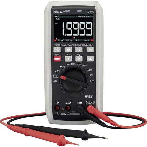VOLTCRAFT VC915 Hand-Multimeter  digital  CAT III 1000 V, CAT IV 1000 V Anzeige (Counts): 20000