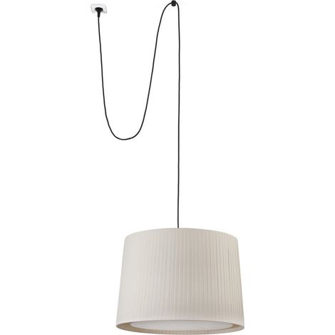 SAMBA Colgante negra/beige con clavija