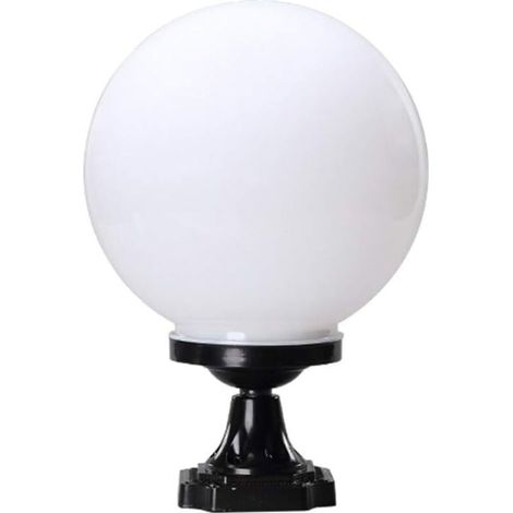 Lampe d'extérieur moderne en forme de globe, imperméable, luminaire d'extérieur, idéal Compatible with un patio, une cour, un balcon, un porche, un paysage ou une rue