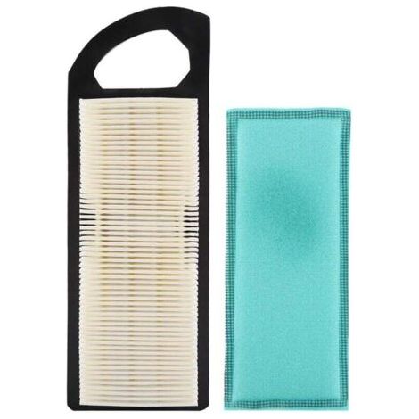 795115 Filtro aria per Briggs and Stratton 697153 698083 697015 John Deere GY20573 M149171 Z225 Motore trattore per tosaerba con prefiltro (1/5)