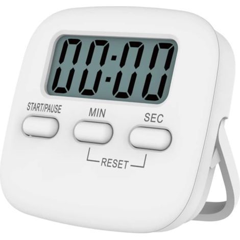 Timer da cucina, cucinare, cuocere al forno, schermo LCD, timer con conto alla rovescia, studente, laboratorio, timer digitale, gadget da cucina domestica (1/4)