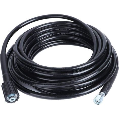 Manguera para hidrolavadora de alta presión, manguera de limpieza roscada M14xM22 de 10 m, para talleres industriales de limpieza de automóviles -Crezuo