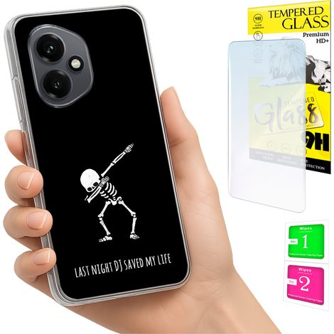 Schutzhülle für Honor X7d / 400 Smart Photo Cover Case Rückseite + 9H-Glas (1/5)