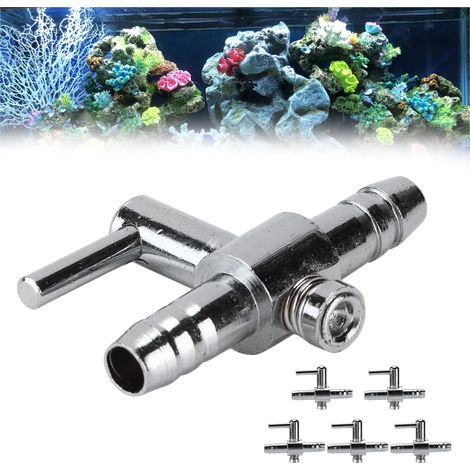 Régulateur de Débit d'Air pour Aquarium à Voie Unique avec Valve Directe Distributeur pour Aquariophilie Lot de 5-AUTRES (1/5)