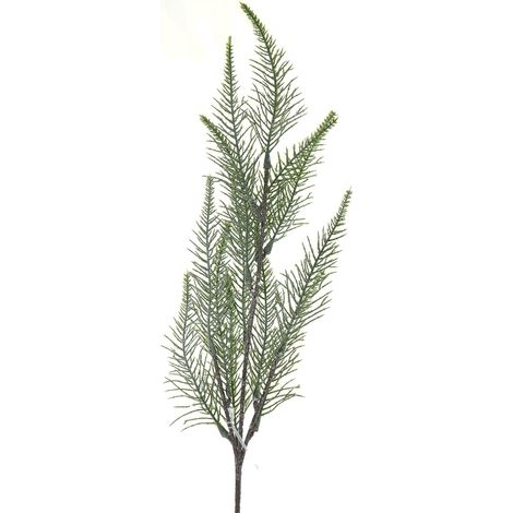 GASPER Weihnachtsdeko Farnzweig Grün beschneit 50 cm - Kunstpflanzen