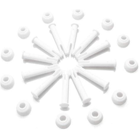 12 Pack Swimming Pool Joint Pins, Suitable for Most Rectangular Metal Frame Summer Swimming Pools (1/4)