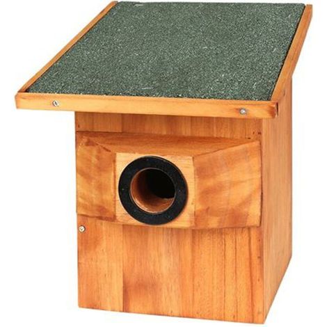 BURI Vogel-Nistkasten Nisthöhle Brutkasten Brutstätte Vogelhaus Vogelhäuschen Holz