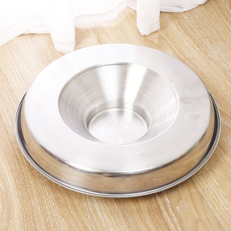 Filiyano-Gamelle en acier inoxydable pour chiots et chats, idéale pour nourrir plusieurs chiots et chats simultanément, convient aux petits animaux (1/5)