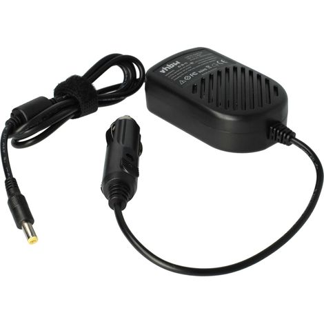 vhbw KFZ-Ladekabel kompatibel mit Acer Aspire 7745G, 7741ZG, 7750, 7745, 8530, 7741Z, 8530G, 8730, 7750G Notebook - 12V Ladegerät Schwarz 3.42 A (1/5)