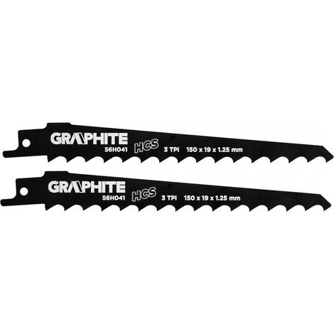 Lame de scie Graphite 56h041 150 mm coupe droite réduction poussière (1/2)