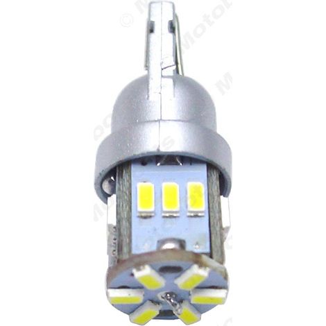 12V T10 3014-18LED Stepless High Brightness Car LED Parking Light/License Plate Light/Door Light White (1/4)