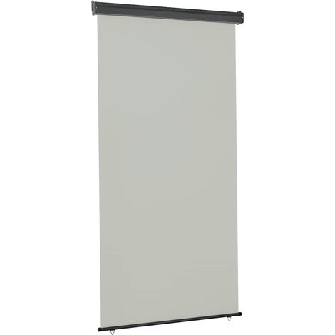 Balkon-Seitenmarkise 125x250 cm Grau
