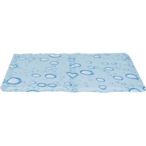 50×40cm: Tappetino rinfrescante azzurro con bolle