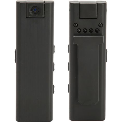 Mini caméra portable 1080p avec vision nocturne, objectif rotatif et enregistreur vidéo intégré pour les réunions des forces de l'ordre (1/5)