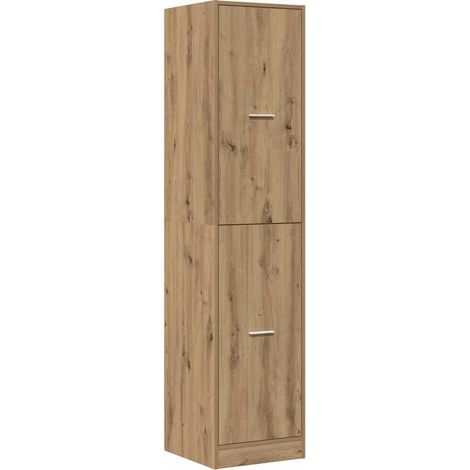 Meubles de Rangement,Armoire d'apothicaire chêne artisanal bois d'ingénierie CFW180707 (1/5)