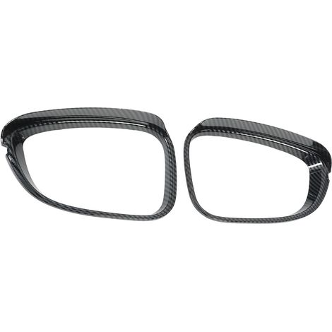 2 Pare-chocs Rétroviseur Extérieur Cadre Sourcil Carbone Style Visière Anti-Pluie Protection Coque pour Accord 2023 (1/5)