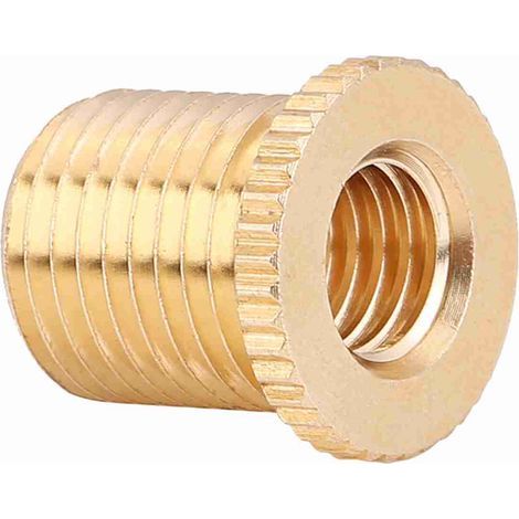 Adapter de Manivelle de Boîte de Vitesses Automobile Universel M81.25 en Aluminium Doré