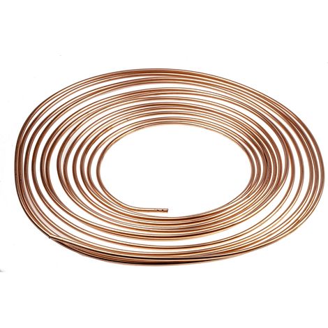 Tubes en cuivre RS PRO Diamètre externe 5mm, longueur 10m +200 °C ( Prix pour 1 )