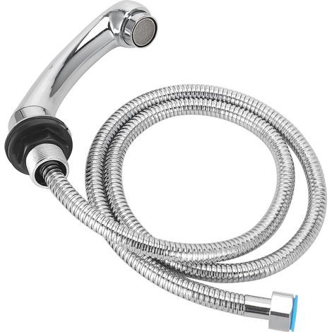 Douchette Bac Coiffure Professionnel, Pommeau de Douche Bac de Coiffure, Douchette Salon de Coiffure, Adaptable sur Robinet de Lavabo pour Bac à Shampoing, Lavage des Cheveux à Domicile (1/5)