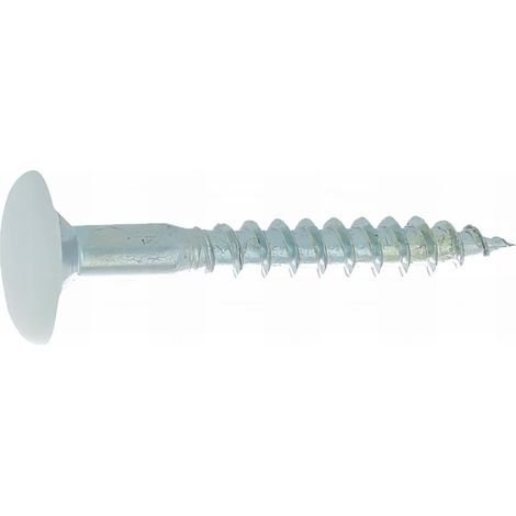 250 vis agglo tête fraisée Percee pozidriv acier zingués blanc 4,5mm - Longueur 70 mm mm - Diamètre 4.5 mm