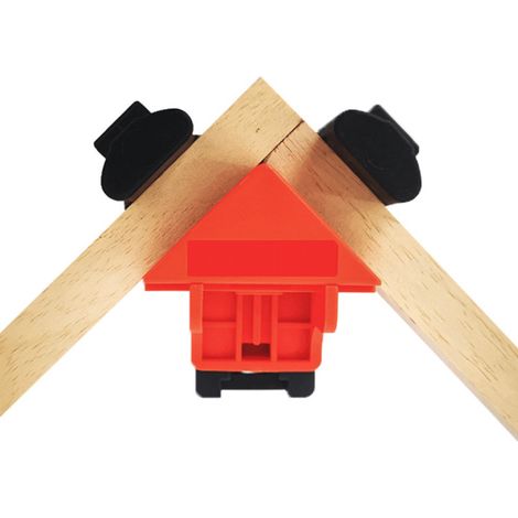 Ensemble de 4 pinces à angle droit pour le travail du bois, outil manuel pour une utilisation à une main (1/5)