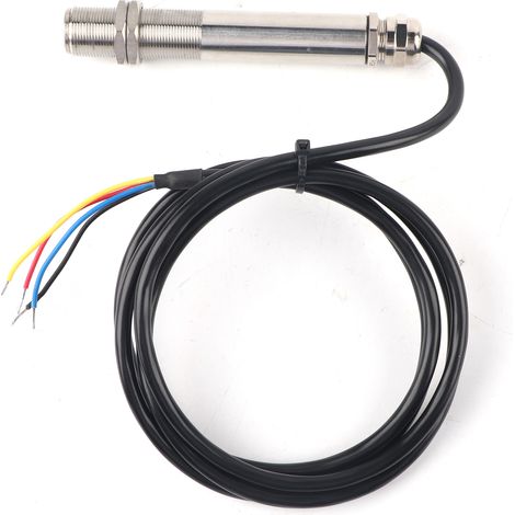 Capteur de température infrarouge fixe en ligne, sonde thermique 5-12V DC, sortie 0-5V, plage 0-500°C, thermomètre à distance industriel (1/5)