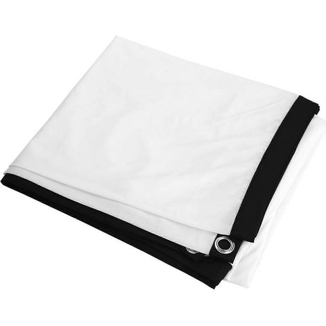 Écran de projection HD 60-100 pouces 16:9, rideau d'écran portable pour films 3D 100 pouces (1/5)